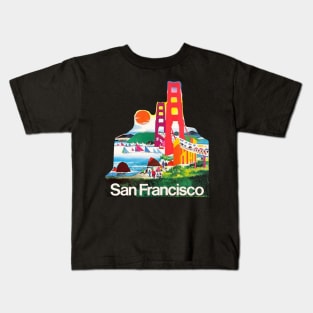 San Francisco Vintage Style Kids T-Shirt